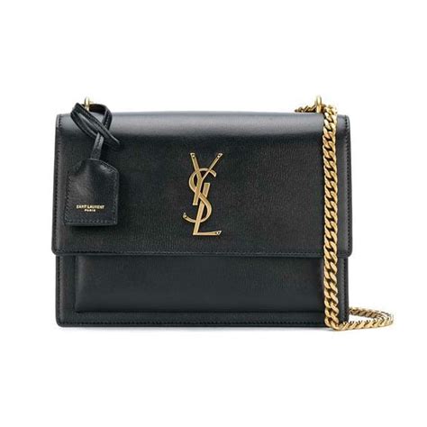 ysl handbag gold|yves saint laurent black handbag.